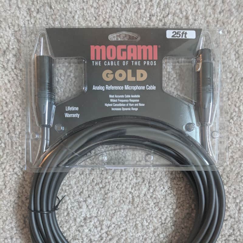 [Unopened] Mogami Gold Studio-25 XLR Male to XLR Female - 25' 2010s - Standard image 1