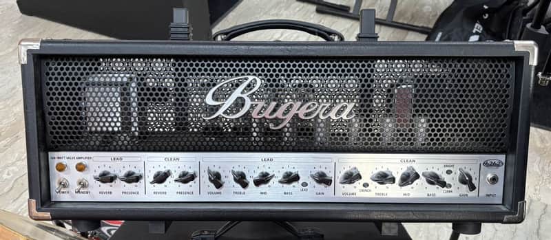 Bugera 6262 Infinium 120W 2-channel guitar valve amp head image 1