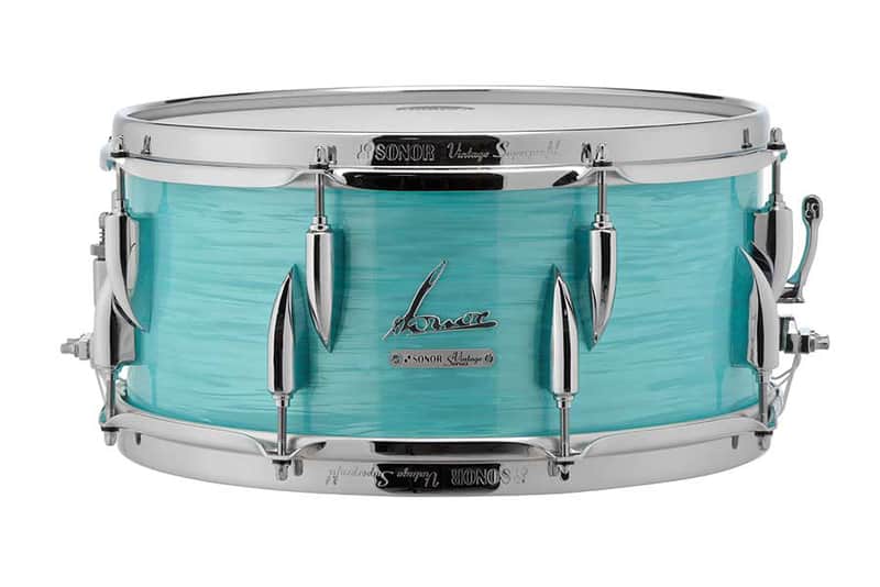 Sonor Vintage Series 14x6.5 Snare Drum California Blue image 1