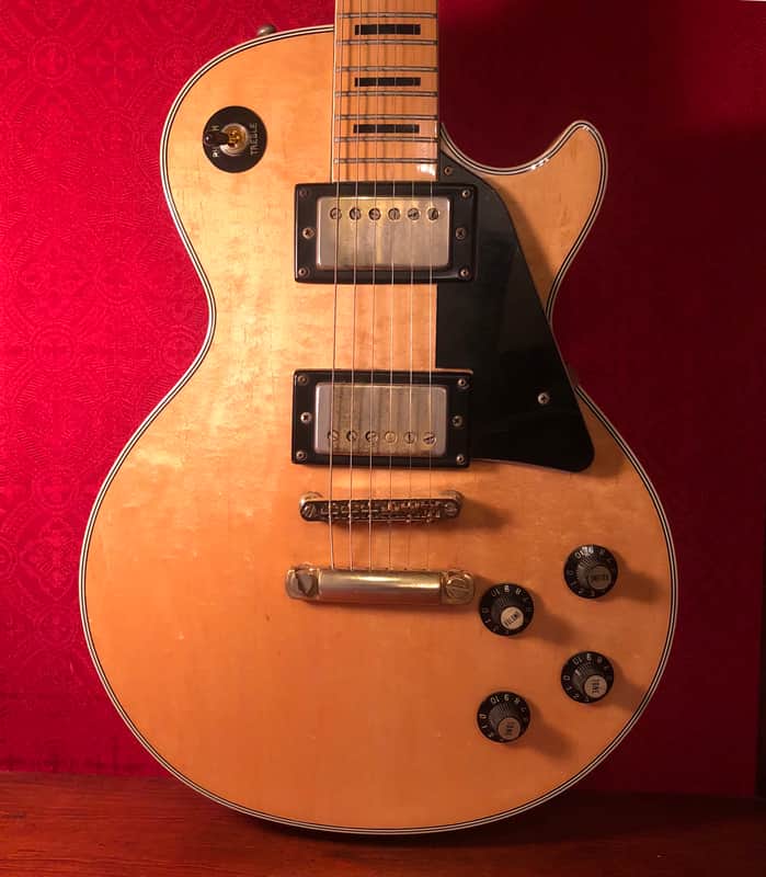 【ビンテージ】Morris ジャパンビンテージレスポール RARE 1970s Morris Les Paul Copy FIGURED BIRDSEYE ALL MAPLE incl