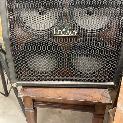 Carvin Steve Vai Legacy 4x12 Speaker Cabinet, C412 Green, black image 2