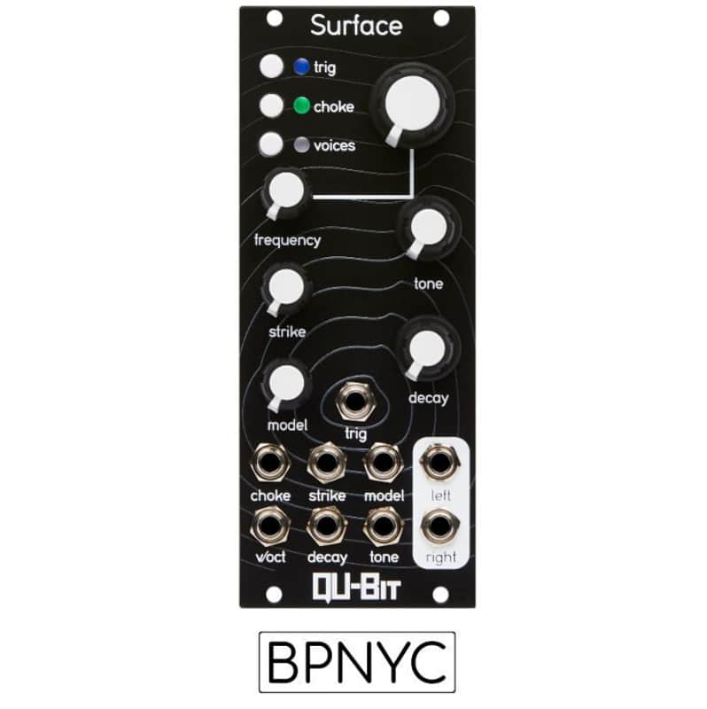 Qu-Bit Electronix Surface BLACK -Multi-timbral physical modeling voice image 1