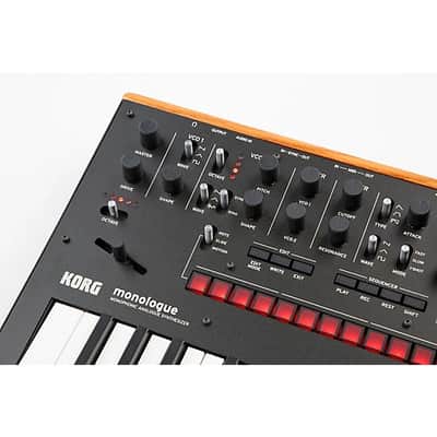 Korg Monologue Monophonic Analog Synthesizer Black image 3