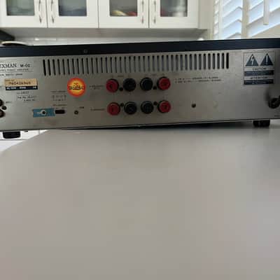 Luxman Amp, Pre Amp M02 ,C02 1980’d - Gray image 3