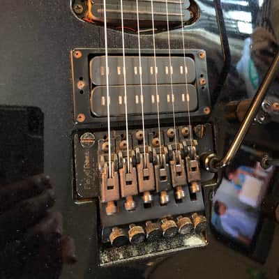 Kramer ProAxe Pro Axe Deluxe 1990 Metallic Black image 7