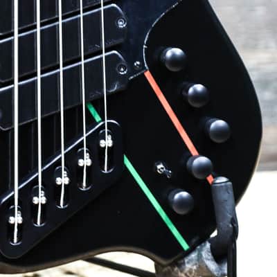 Dingwall JT-3 John Taylor Signature 5-String Metallic Black Electric Bass w/Bag image 8