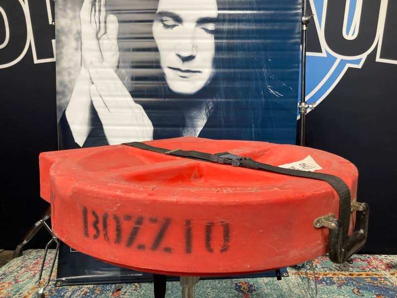 Terry Bozzio's Protector 22" Professional Touring Cymbal Case 1980's  - Orange image 1