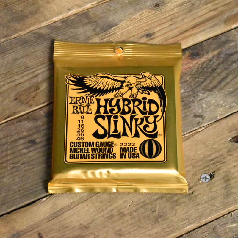 Ernie Ball P02222 Hybrid Slinky Electric Guitar Strings 9-46 image 1