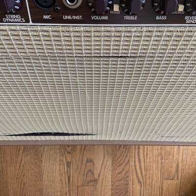 Fender Acoustasonic Junior 2-Channel 2 x 40-Watt 2x8" Acoustic Guitar Amp 1997 - 2003 - Brown image 5