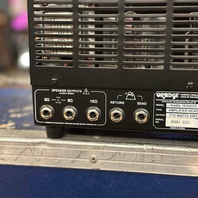 Orange Dark Terror 15 Watt Guitar Head image 4