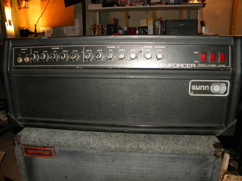 Sunn Enforcer with original footswitch image 1