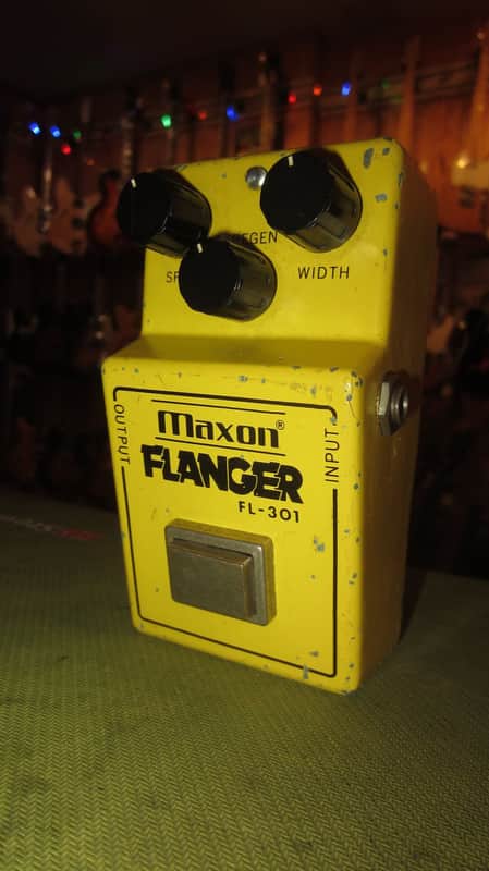 ~1981 MAXON FL-301 Flanger Yellow image 1