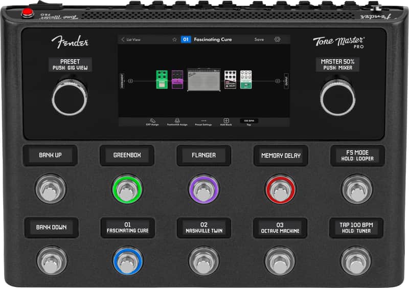 Fender Tone Master Pro, Multi-Effect Guitar Workstation image 1