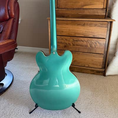Epiphone ES-335 Traditional Pro Semi-Hollow Electric Guitar 2022 Inverness Green image 7