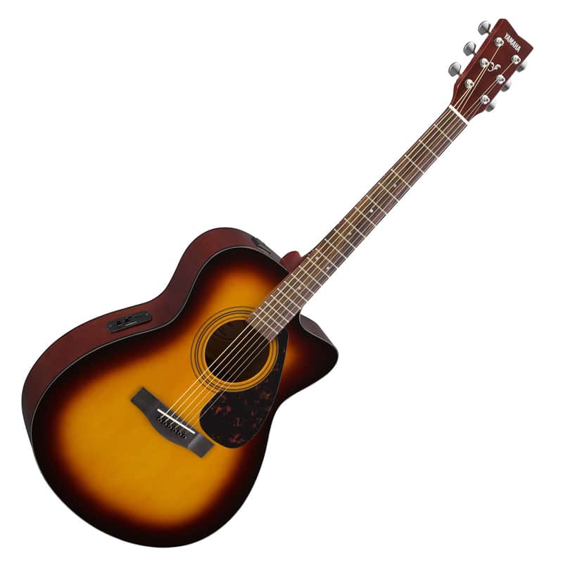 Yamaha FSX315C F Series Concert Cutaway with Electronics 3 Tone Sunburst image 1