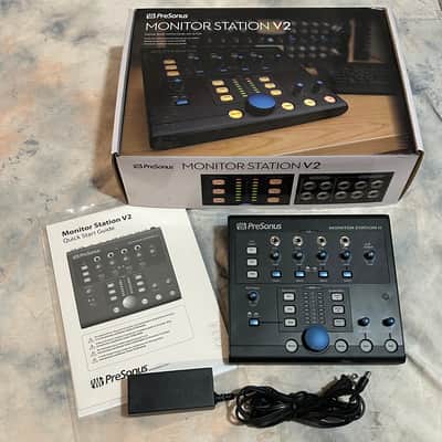 PreSonus Monitor Station V2 Desktop Monitor Controller 2014 - Present - Black image 1