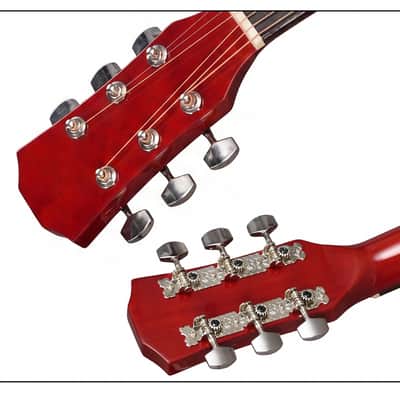 🎸Acoustic Guitar +Soft Case/Gig Bag +Tuner +Strap +Picks!🎸 image 3
