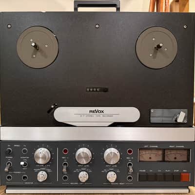Revox B77 4-Track Reel to reel tape recorder - Dark gray image 1