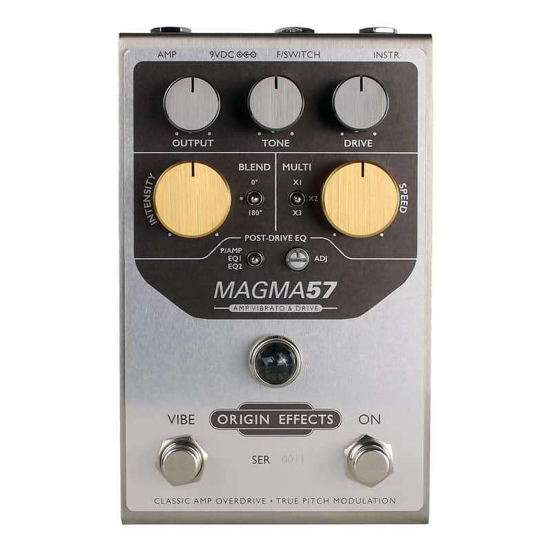 Origin Effects MAGMA57 Amp Vibrato & Drive Pedal image 1