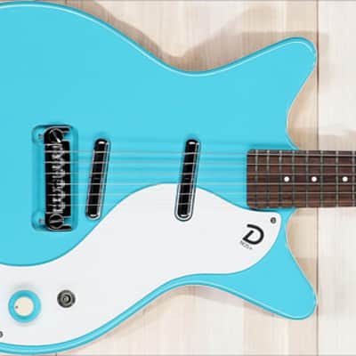 Danelectro'59M- Nos+ Double Cutaway Baby Come Back Blue New, D59M-PLUS-BCB image 13