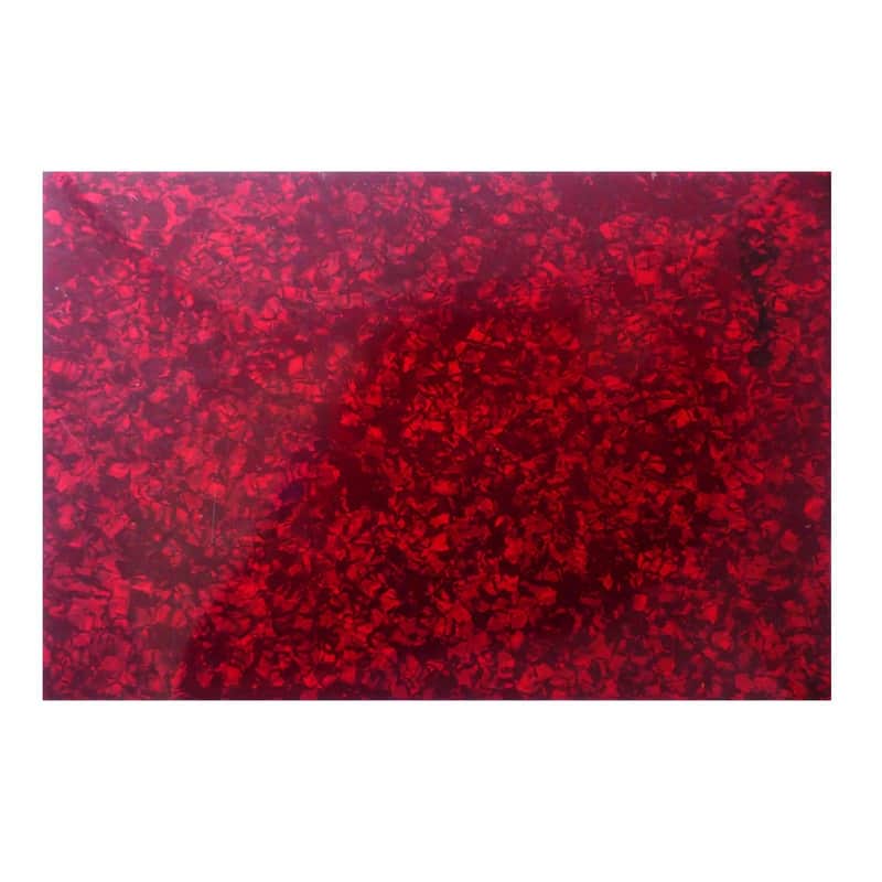 Incudo Incudo Red Pearloid Celluloid Sheet - 430x290x0.75mm (1...