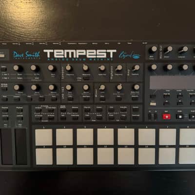 Dave Smith Instruments Tempest 6-Voice Drum Machine 2011 - 2018 - Black with Wood Sides