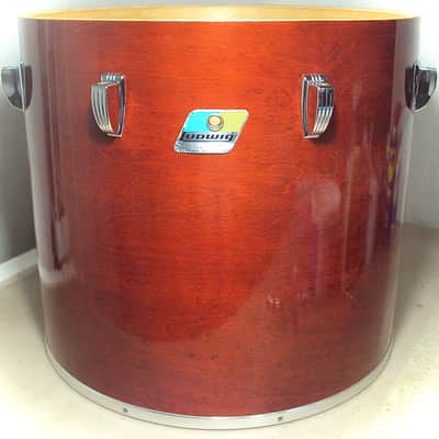 Ludwig 16" x 14" Power Factory Concert Tom Natural Red Mahogany Bild 5