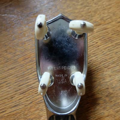 Dixie Banjo Ukulele (Banjolele) 1950's Chrome image 8