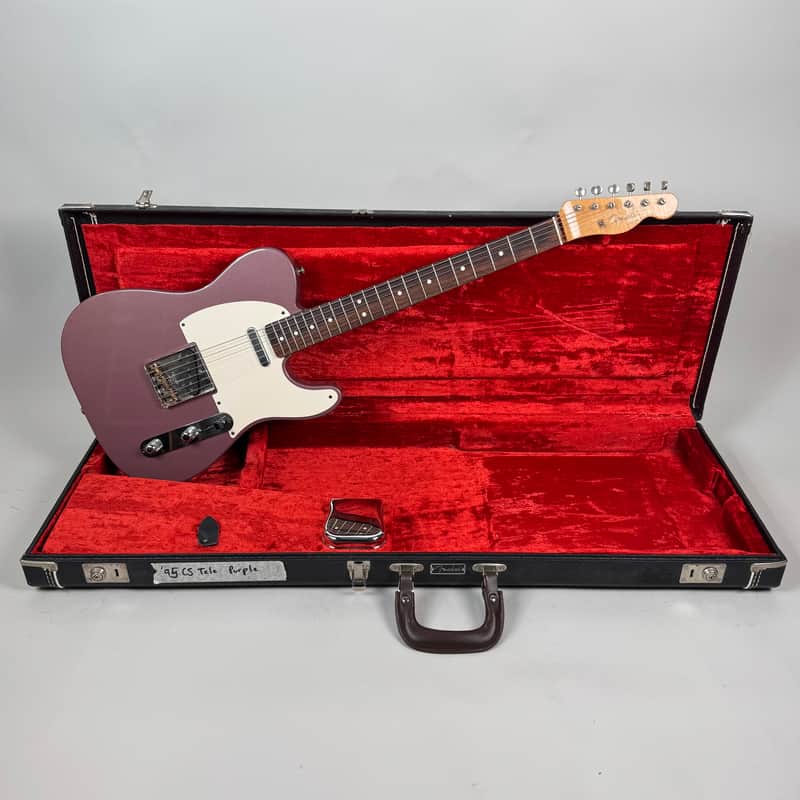 1995 Fender Custom Shop Telecaster Purple #6 of 12 (Art Esparza Built) image 1