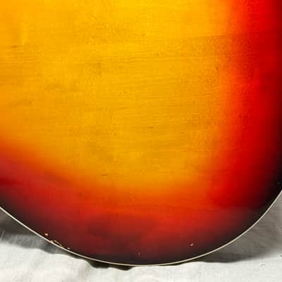 Fender Coronado I 1 Semi-Hollowbody Guitar with Case - Sunburst image 13