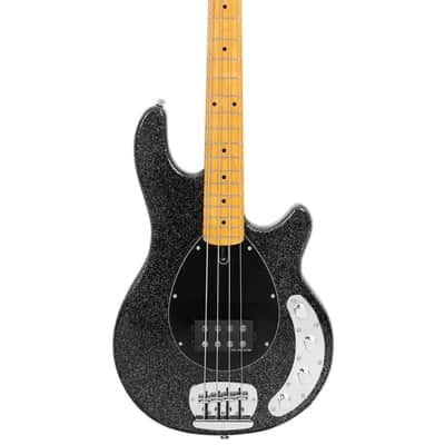 Sire Marcus Miller Z3 4-String Bass Guitar, Hard Maple Fingerboard, Sparkle Black image 4