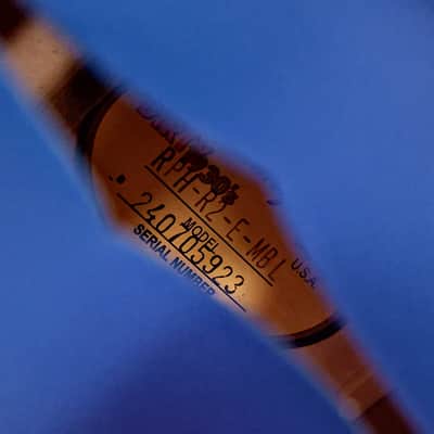 Recording King RPH-R2 Dirty 30s Single 0 Resonator - A/E - Matte Blue w/ Gig Bag image 10