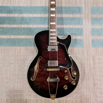 Ibanez AG95-DBS Artcore Expressionist 2013 - 2018 - Dark Brown Sunburst image 1