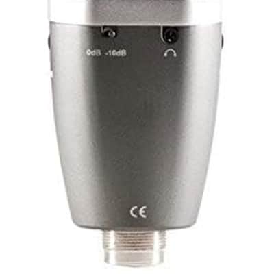 Apex Apex555 USB Large Diaphragm Cardioid Studio Condenser Microphone with Headphone Monitoring image 3