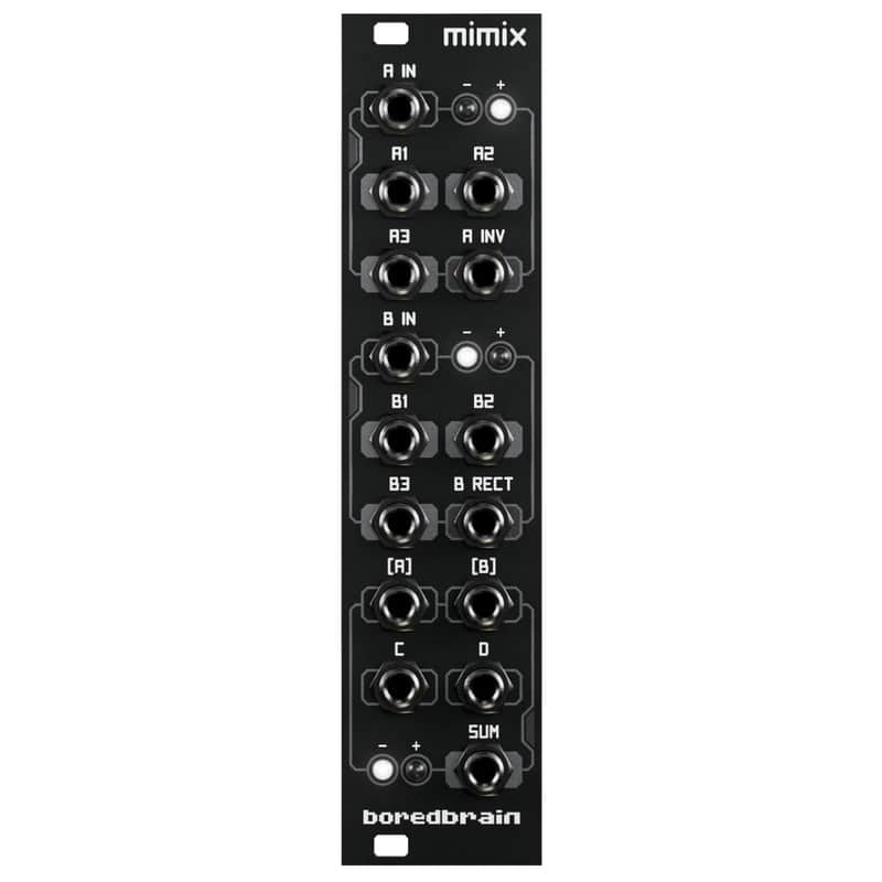 Boredbrain Music Mimix Dual Multiple & Unity Mixer Eurorack Module image 1