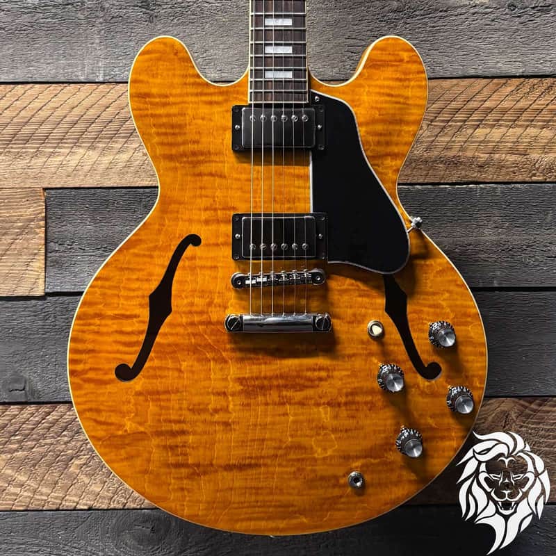 Gibson USA ES-335 Figured Honey Amber 227640183 image 1
