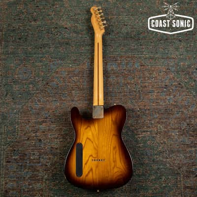 1992 Fernandes TE-85 Telecaster Active Pickups made in Japan Rare Brown Burst Finish image 4