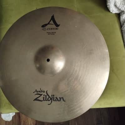 Zildjian 20" A Custom Ping Ride Cymbal 1991 - Present - Brilliant image 2