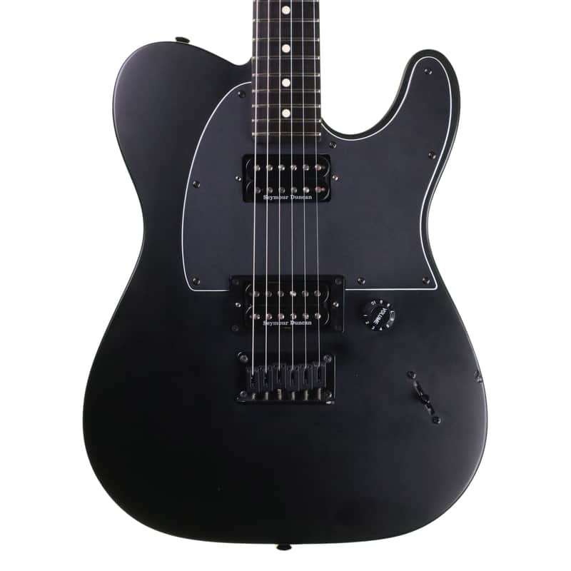 Fender Squier Jim Root Telecaster Electric Guitar with Upgrades, Black