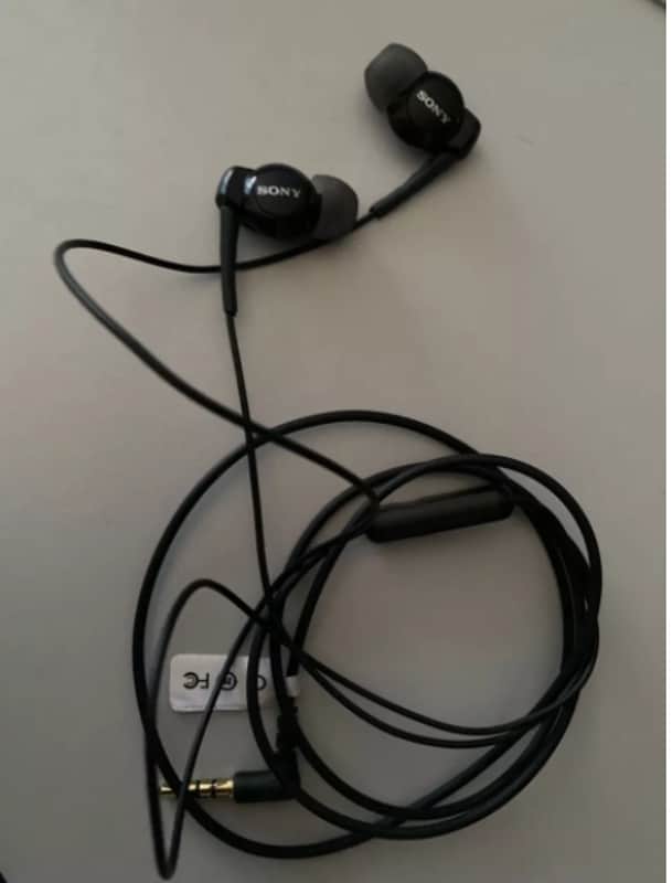 Sony MH-EX300AP  black image 1