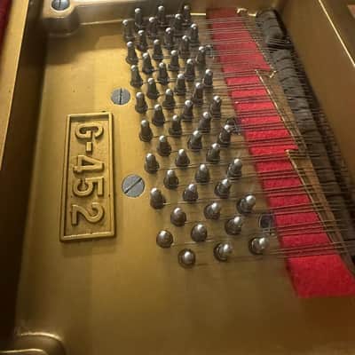 Wurlitzer G-452 Grand Piano – Glossy Black, 5'1" image 7