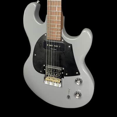 Shergold Masquerader SM01SDGY Electric Guitar, Solid Battleship Grey image 2