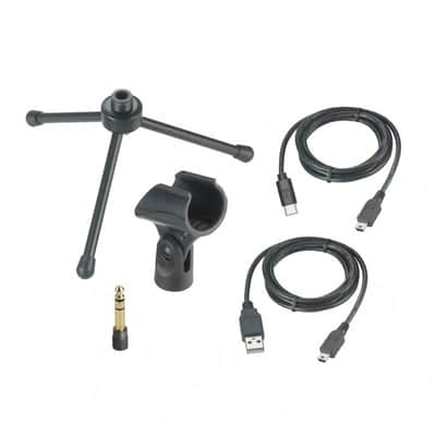 AT2005USB with Free ATH-M20X headphones - Mint, Open Box image 3