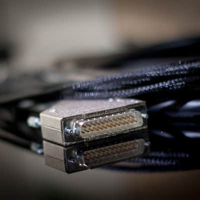 Mogami Bantam Neutrik NP3TT-P-B Loom Mogami W2932 Multicore 8 Way 1 Meter Long image 1