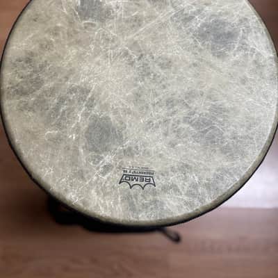 Remo Doumbek 12” Fiberskyn head 20” tall 2020 - Mondo w/ Remo bag and stand image 2