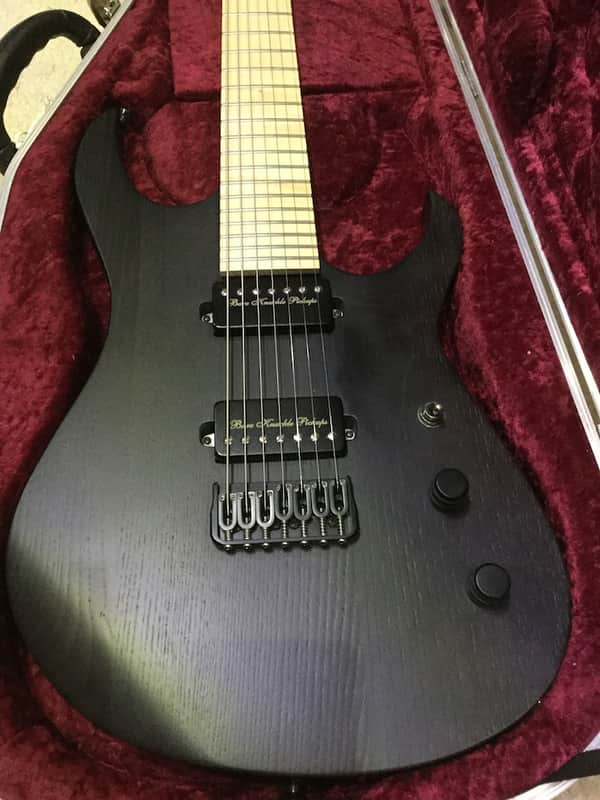 Blackat Feral 7 string Black Satin image 1