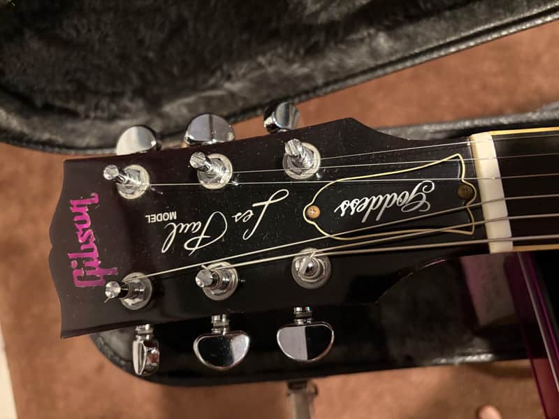 Gibson Les Paul Goddess 2006 - 2007 - Violet Burst | Reverb