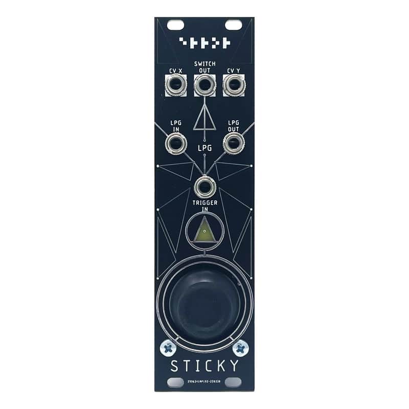 Error Instruments Sticky Eurorack JOystick Controller Module (Black) image 1