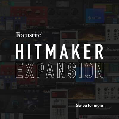 Focusrite Scarlett 4i4 3rd Gen 4x4 USB Audio Interface with Audio Technica ATH-M20x Studio Monitor Headphones Bundle (2 Items) image 8