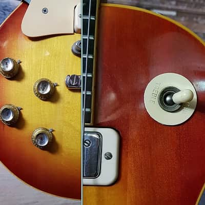Gibson Les Paul Deluxe 1973, Cherryburst - LEFTY image 6